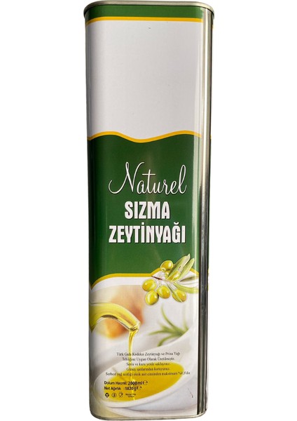 Naturel Sızma Soğuk Sıkım Zeytinyağı Yeni Hasat 0.5 Asit 2L