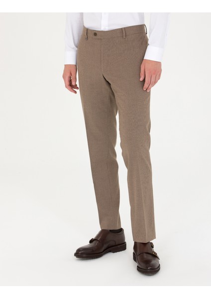 Erkek Açık Kahverengi Kumaş Pantolon 50277312-VR002 fiyatları