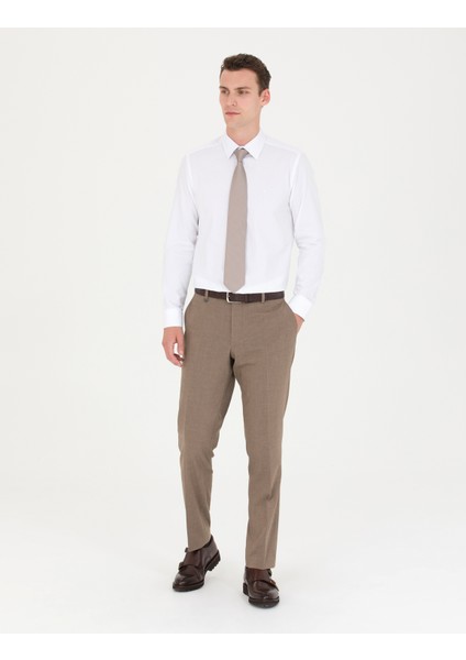 Erkek Açık Kahverengi Kumaş Pantolon 50277312-VR002 modelleri