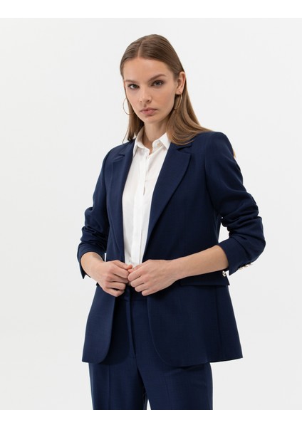 Kadın Lacivert Blazer Ceket 50269106-VR033