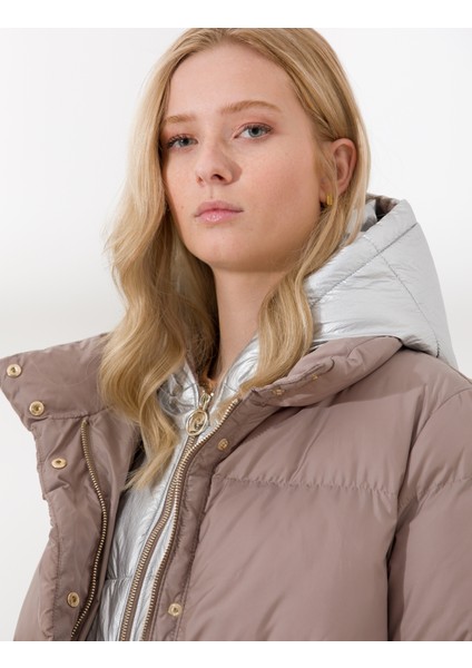 Kadın Camel Standart Fit Mont 50253672-VR015 fırsatları