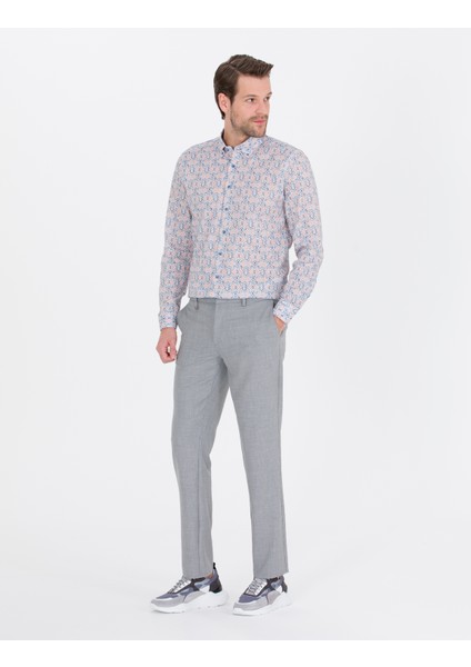 Erkek Pembe Regular Fit Uzun Kollu Gömlek 50265040-VR053 fırsatları