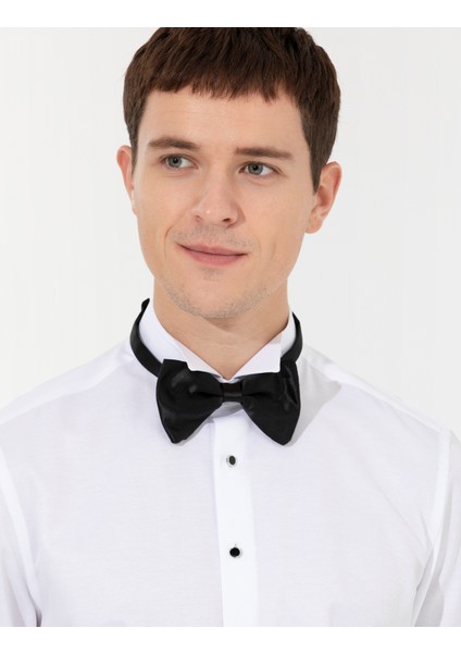 Erkek Beyaz Slim Fit Smokin Gömlek 50258966-VR013 fiyatları