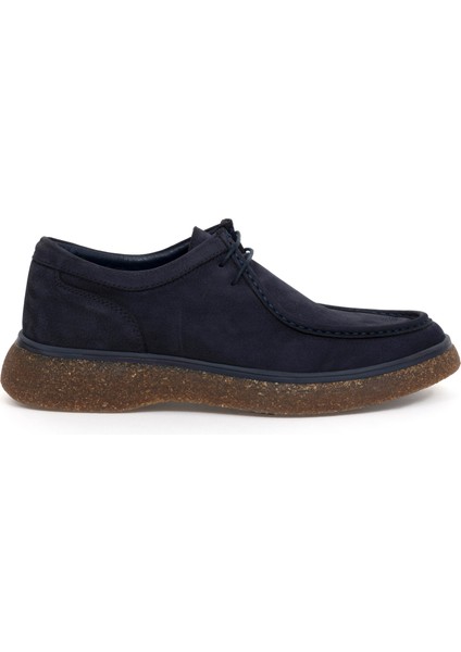 Erkek Lacivert %100 Deri Casual Ayakkabı 50278652-VR033