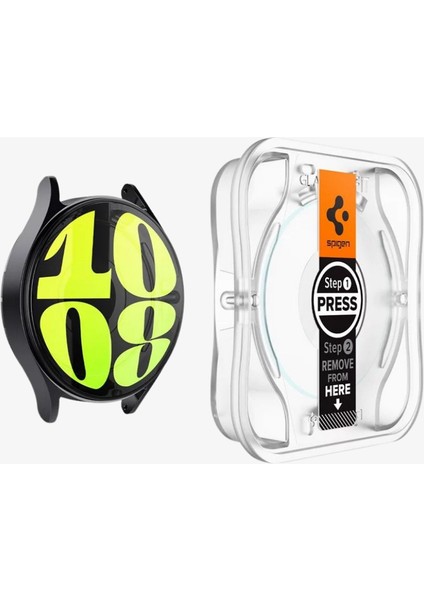 Galaxy Watch 7 (40mm) Cam Ekran Koruyucu Kolay Kurulum GLAS.tR EZ Fit Slim HD (2 Adet) - AGL08494
