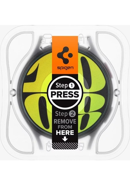 Galaxy Watch 7 (40mm) Cam Ekran Koruyucu Kolay Kurulum GLAS.tR EZ Fit Slim HD (2 Adet) - AGL08494