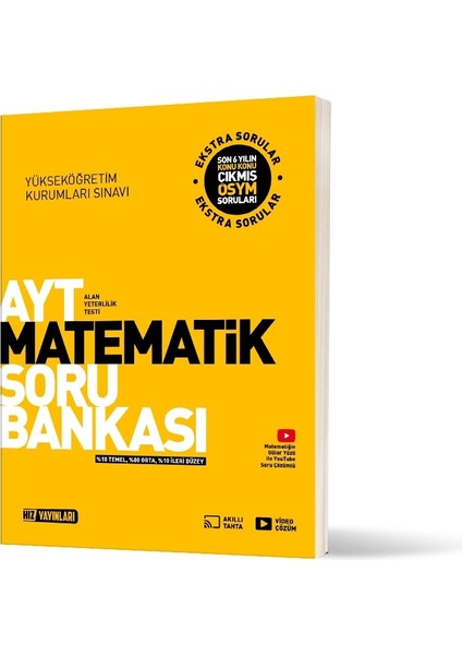 Hız Yayınları Ayt Matematik Soru Bankası Yeni