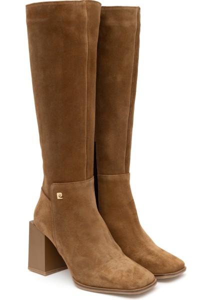 Kadın Kahverengi Topuklu Çizme 50277690-VR015 modelleri