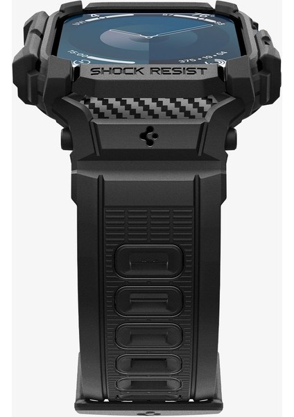 Apple Watch 42mm Seri 11/10 ile Uyumlu Kılıf & Kordon Kayış Rugged Armor Pro Matte Black - ACS08591 fiyatları
