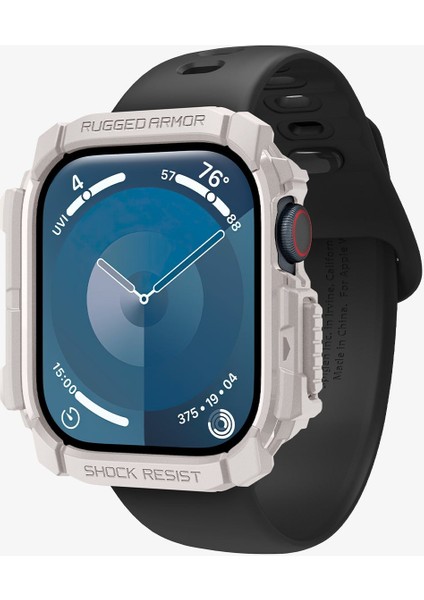 Apple Watch 42mm Seri 10 Kılıf Rugged Armor Dune Beige - ACS08587