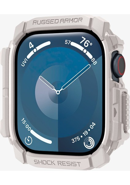 Apple Watch 42mm Seri 10 Kılıf Rugged Armor Dune Beige - ACS08587