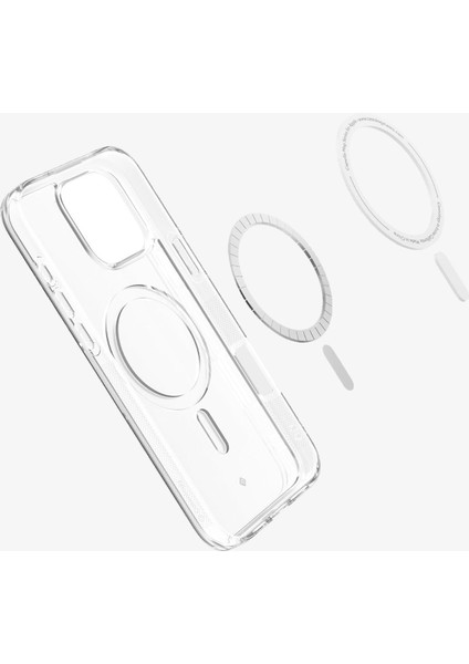 Caseology iPhone 16 Pro Max Kılıf Capella Mag MagSafe özellikli Clear White - ACS08052