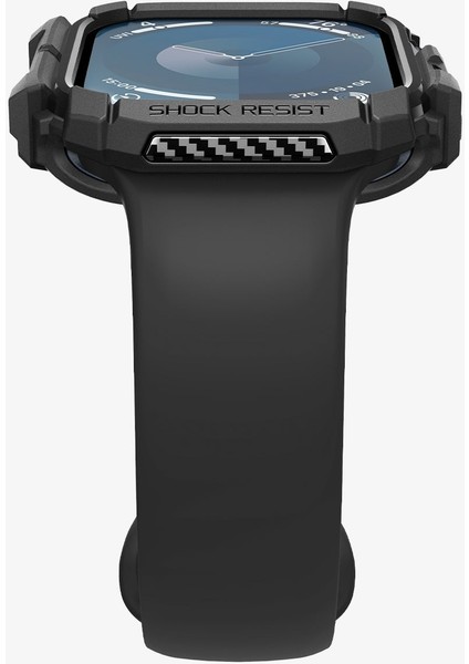 Apple Watch 42mm Seri 10 Kılıf Rugged Armor Matte Black - ACS08585