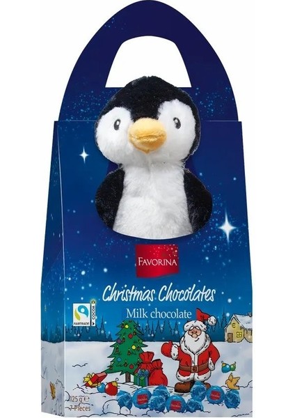 Christmas Chocolates Peluş Penguen 125 gr