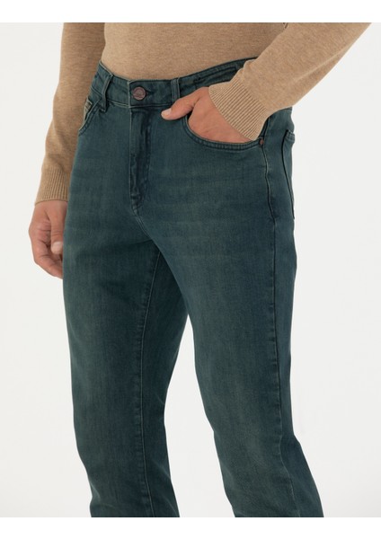 Erkek Mavi Slim Fit Jean Pantolon 50274361-VR036