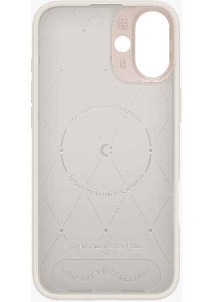 Ciel by CYRILL iPhone 16 Plus Kılıf Kajuk Mag MagSafe özellikli Cream - ACS08403