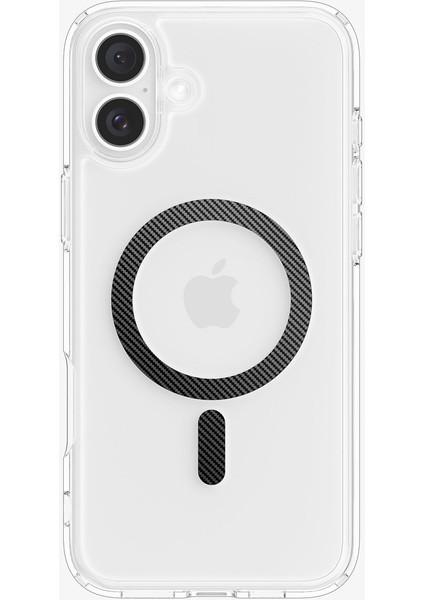 iPhone 16 Kılıf Ultra Hybrid MagFit MagSafe özellikli Carbon Fiber - ACS08207