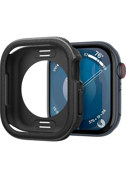 Caseology Apple Watch 42mm Seri 10 Kılıf Vault Matte Black - ACS08595