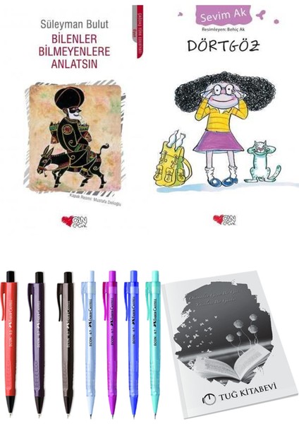 Dörtgöz ve Bilenler Bilmeyenlere Anlatsın 2'li Set + Hediyeli