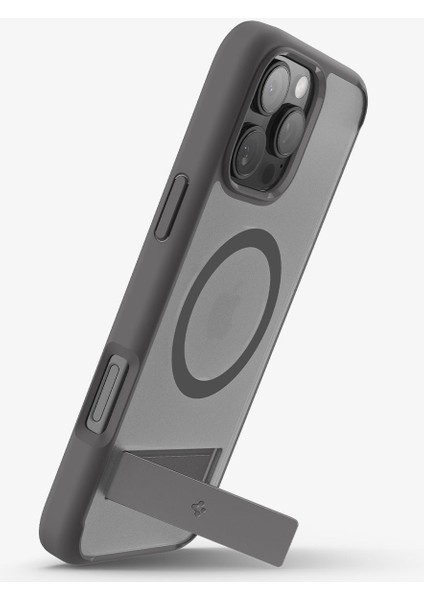 iPhone 16 Pro Max Kılıf Ultra Hybrid S MagFit MagSafe özellikli Frost Gray - ACS08378