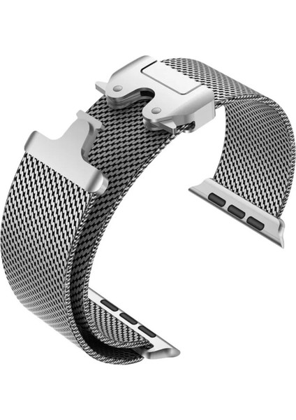 natürel Titanyum Apple Watch Ultra Band 42-44-45-49MM S10 46MM Milanese Bilezik 10 9 8 7 6 5 Se 4 4 fiyatları