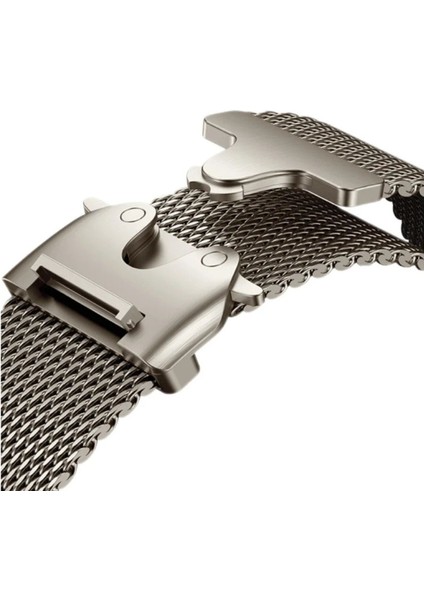 natürel Titanyum Apple Watch Ultra Band 42-44-45-49MM S10 46MM Milanese Bilezik 10 9 8 7 6 5 Se 4 3 modelleri