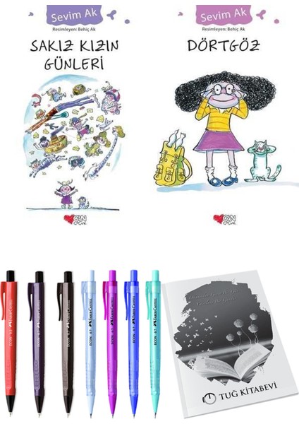 Dörtgöz ve Sakız Kızın Günleri 2'li Set + Hediyeli
