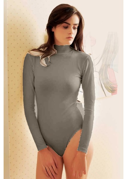 Uzun Kollu Dik Yaka Body