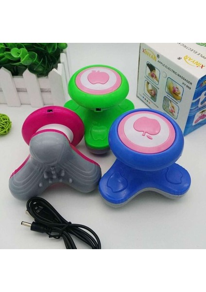USB Kablosu ve Pille Çalışan Erkekler ve Kadınlar Için Apple Elektrikli Taşınabilir Kafa Masaj Makinesi Vücut Mini Masajı (Piller Dahil Değildir) (Yurt Dışından) fiyatları