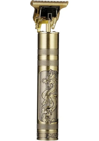 Erkekler Için Profesyonel Yeni Vıntage T9 Ejderha Tarzı Düzeltici, USB Şarj Edilebilir Anahat Edger …… (Yurt Dışından) fırsatları