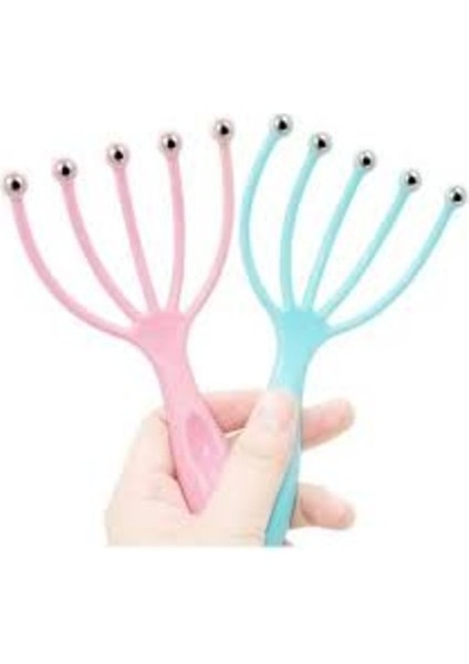 Kafa Masajı Kafa Derisi Boyun Tarak Rulo Beş Parmak Pençeleri Çelik Bilyalı El Rahatlatıcı Ahtapot Kafa Masajı (Yurt Dışından) fiyatları