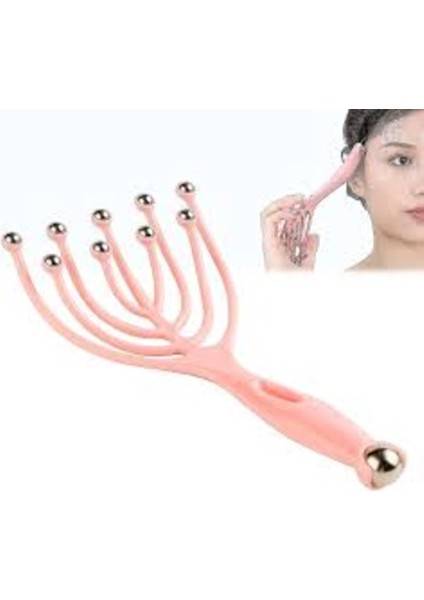 Kafa Masajı Kafa Derisi Boyun Tarak Rulo Beş Parmak Pençeleri Çelik Bilyalı El Rahatlatıcı Ahtapot Kafa Masajı (Yurt Dışından) fırsatları