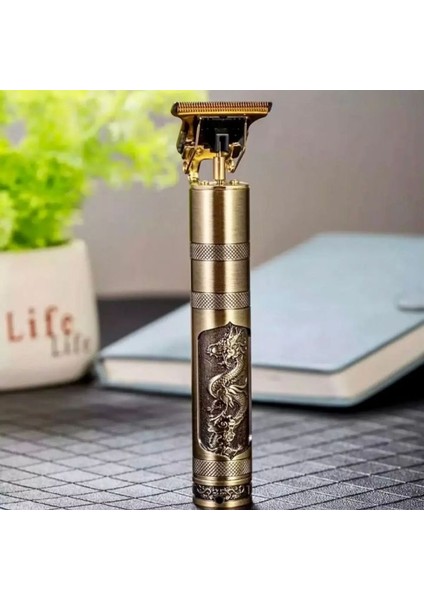 Erkekler Için T9 Dragon Saç Kesme Makinesi Metal Gövde, Bakımlı Elektrikli Tıraş (Yurt Dışından)