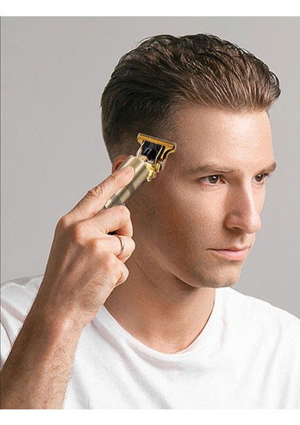 Vintage T9 Saç Kesme Makinesi Akülü Saç Kesici Bitirme Makinesi Sakal Kesme Saç Erkekler Için Şarj Edilebilir Elektrikli Tıraş Makinesi (Yurt Dışından) indirimleri