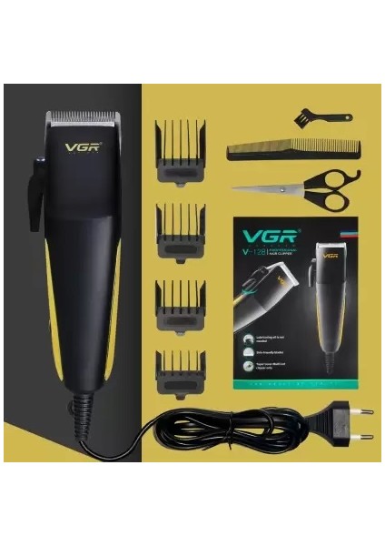 Vgr V-128 Erkek Profesyonel Kablolu Saç Kesme Makinesi, Erkek Tıraş Makinesi, Erkek Tıraş Makinesi (Yurt Dışından)
