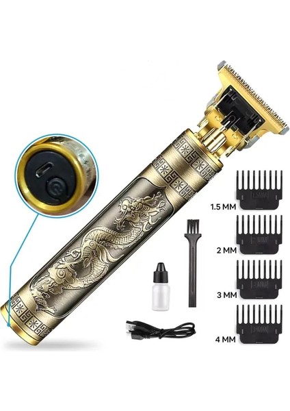 Orijinal Vintage T9 Elektrikli Akülü Saç Kesme Makinesi Profesyonel Saç Berber Giyotin Erkekler Için Kesme Makinesi Tıraş Makinesi Sakal Çakmak (Yurt Dışından) fırsatları