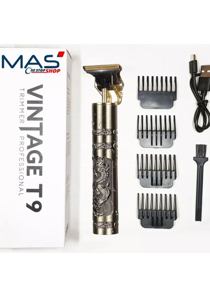 Vintage T9 Düzeltici USB Şarj Edilebilir Altın Ejderha Tasarımı Kaliteli (Yurt Dışından) fiyatları