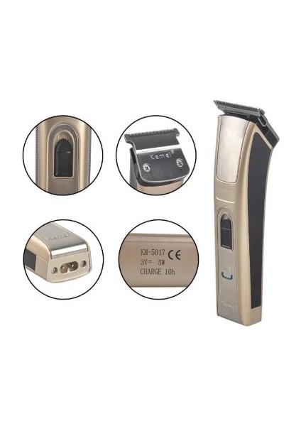 Yeni Orignal Kemei Km 5017 Erkekler Için Orijinal Saç Kesme Makinesi ve Giyotin (Yurt Dışından) fırsatları