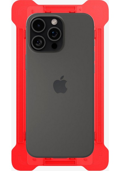 Apple iPhone 16 Pro Cam Ekran Koruyucu Kolay Kurulum Snap Fit (2 Adet) - AGL07938