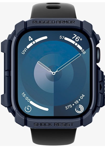 Apple Watch 42mm Seri 10 Kılıf Rugged Armor Navy Blue - ACS08586