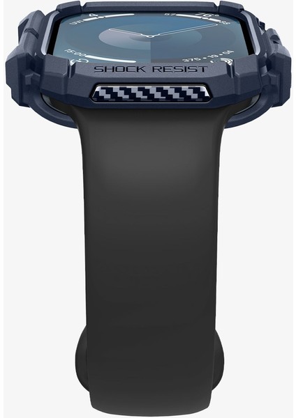 Apple Watch 42mm Seri 10 Kılıf Rugged Armor Navy Blue - ACS08586