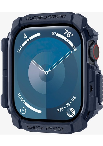Apple Watch 42mm Seri 10 Kılıf Rugged Armor Navy Blue - ACS08586