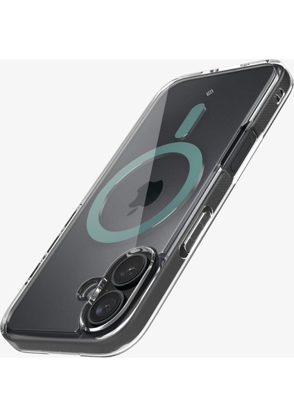 Caseology iPhone 16 Kılıf Capella Mag MagSafe özellikli Clear Desert Green - ACS08309