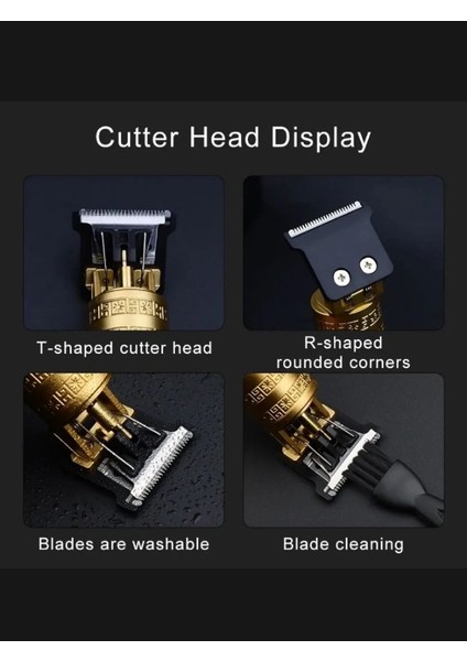 Erkekler Için Profesyonel Vintage T9 Düzeltici | Saç Kesme |tıraş Makinesi (Yurt Dışından) indirimleri