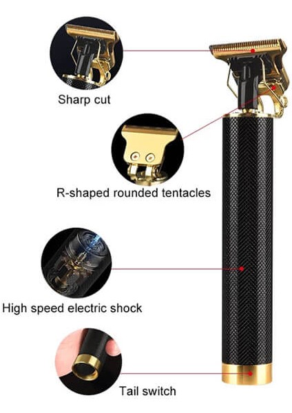 T9 Giyotin Saç Kesme Makinesi ve Saç Kesme Makinesi Profesyonel - Şarj Edilebilir Sakal Kesme Makinesi (Yurt Dışından) fırsatları