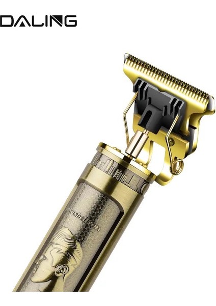 Yeni Dalıng Profesyonel Saç Kesme Makinesi Orijinal Metal Gövde Şarjlı Elektrikli Akülü Saç Düzeltici Tıraş Makinesi Erkekler Için DL-121 (Yurt Dışından) fiyatları