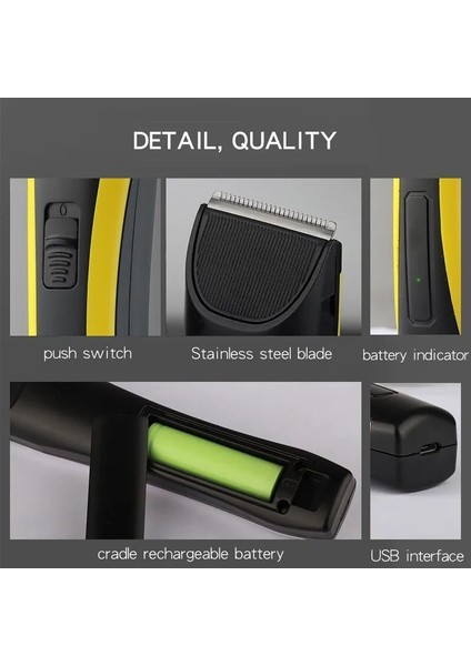 Elektrikli Saç Kesme Makinesi Şarj Edilebilir Bebek Kesme Makinesi Şekillendirici Aracı Orijinal Bakım Akülü Saç Düzeltici Saç Kesme Makinesi (Yurt Dışından) fırsatları