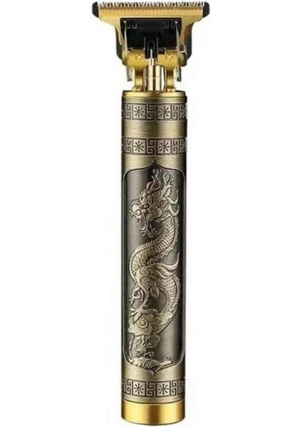 Vintage T9 Profesyonel Saç Kesme Makineleri Altın (Yurt Dışından)