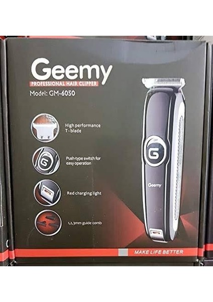 Geemy 6050 Profesyonel Saç Düzeltici (Yurt Dışından)