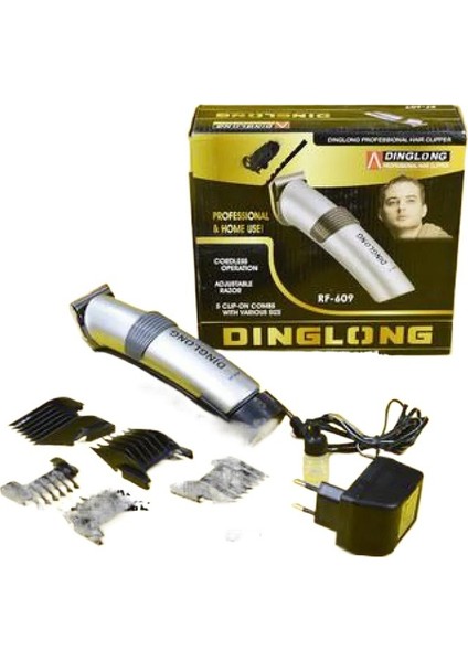 Dinglong RF-609 Tıraş Makinesi, Şarjlı Saç ve Sakal Kesme Makinesi (Yurt Dışından)